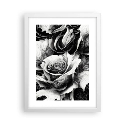 Poster in einem weißen Rahmen - Immer Königin - 30x40 cm