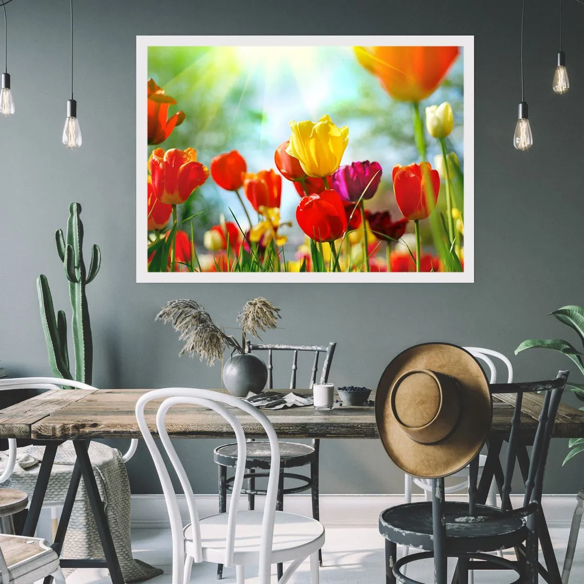 Poster - Alle Farben der Sonne - 70x50 cm
