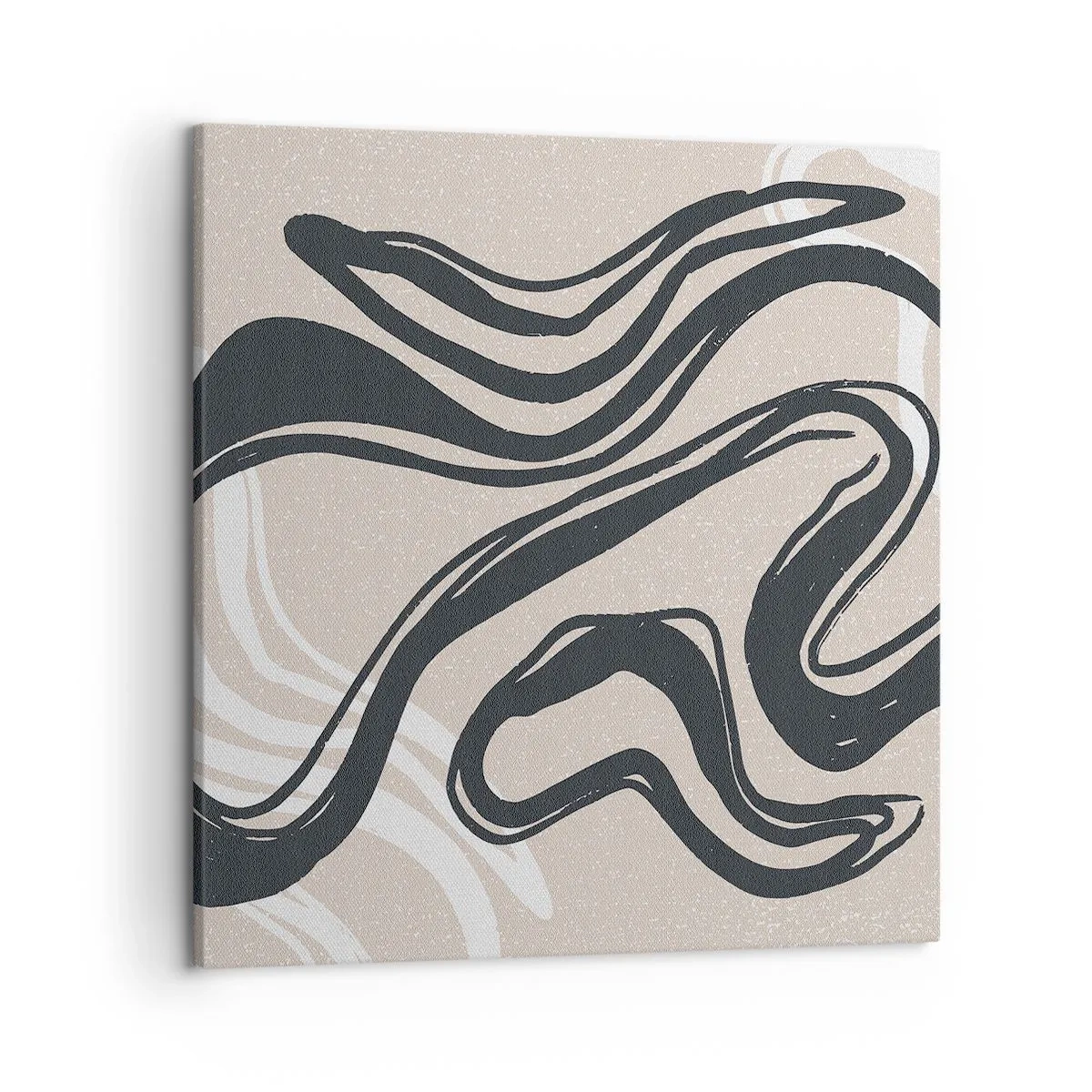 Bild auf Leinwand - Leinwandbild - Vervielfachter Ausdruck - 50x50 cm