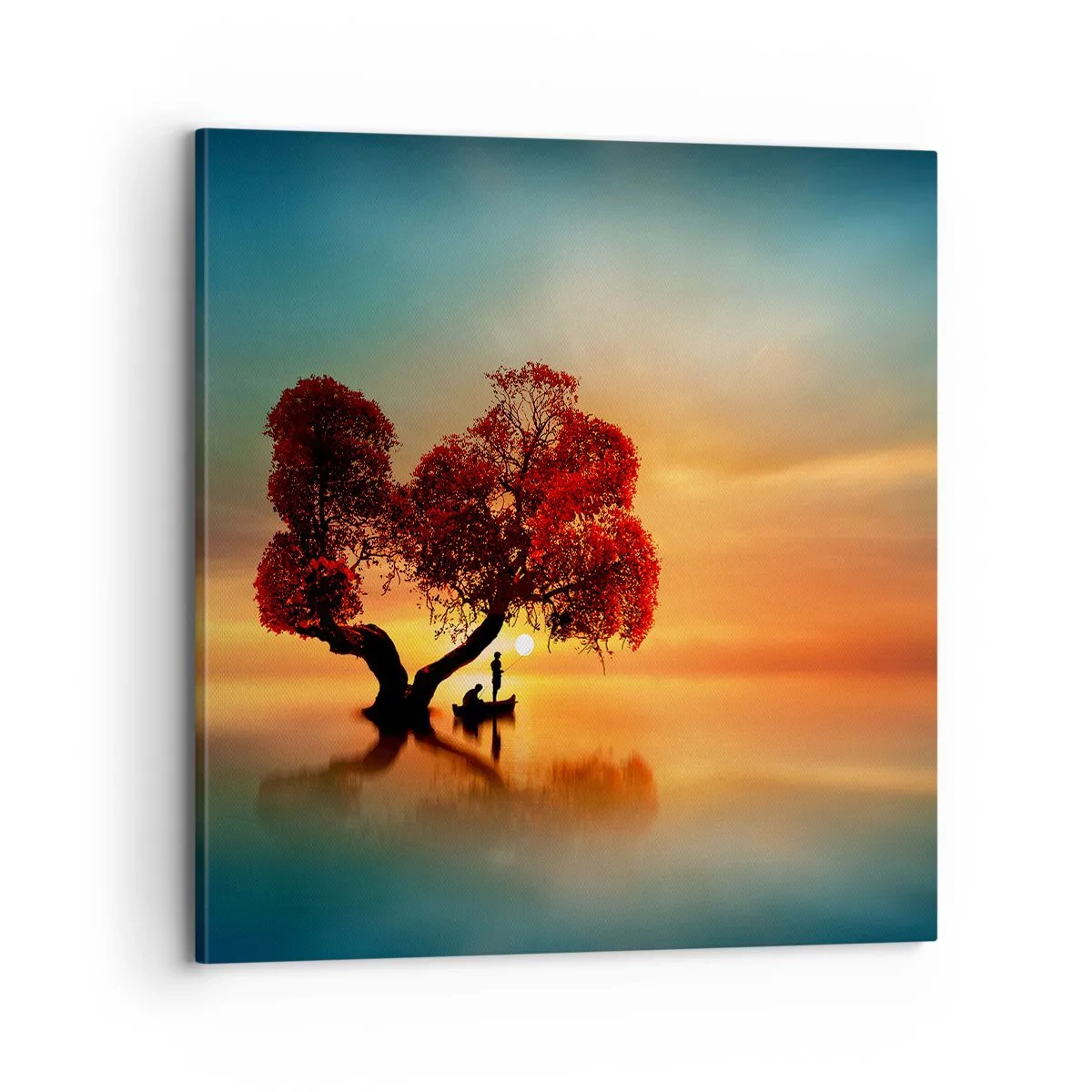 Bild auf Leinwand - Leinwandbild - Oddaysons und die Stille der Weltlosen - 70x70 cm