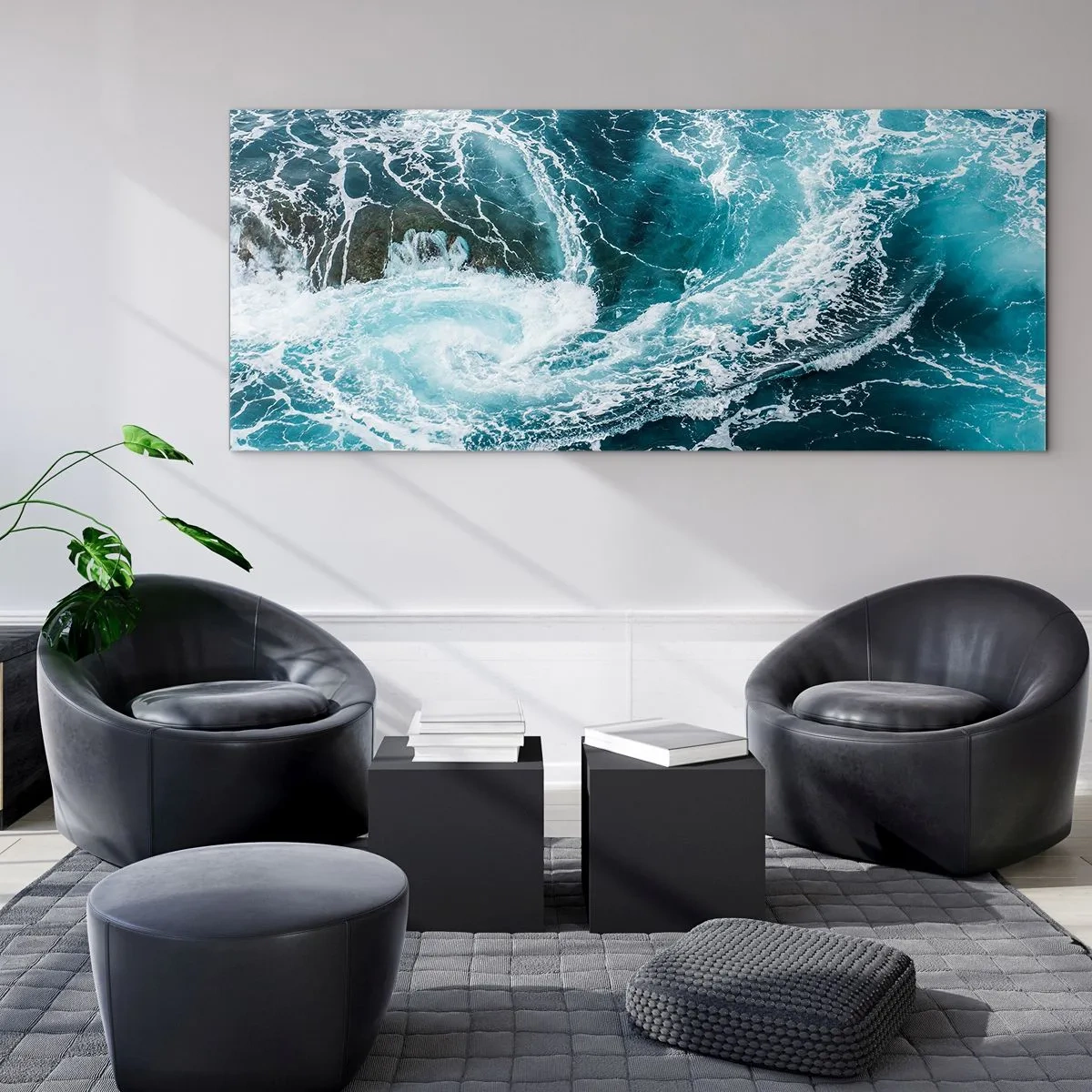 Glasbild - Bild auf glas - Das Tor zum Mittelpunkt der Erde - 100x40 cm