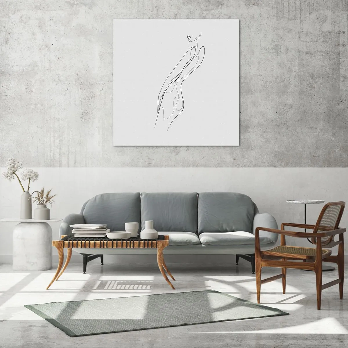 Glasbild - Bild auf glas - Bloß ein Versprechen - 40x40 cm