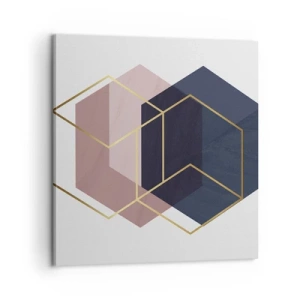 Bild auf Leinwand - Leinwandbild - Die Kraft der Einfachheit - 60x60 cm