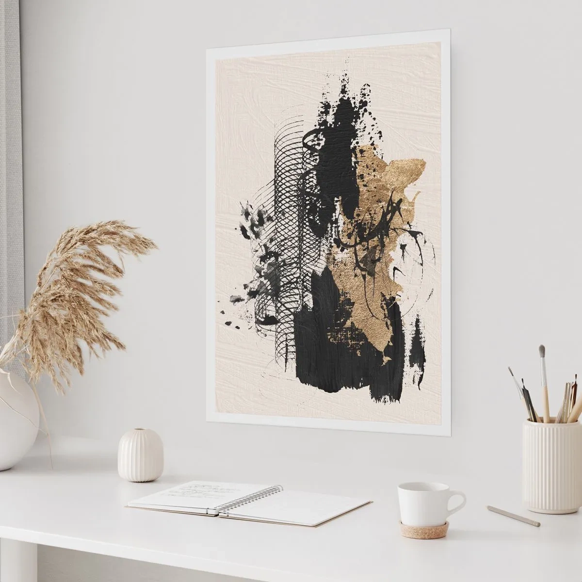 Poster - Komposition mit Leidenschaft - 61x91 cm