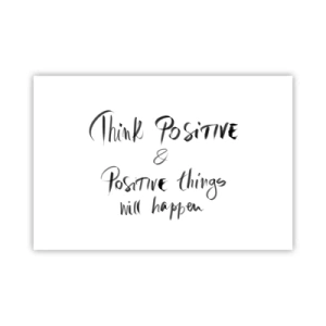 Poster - Wie soll man leben? - 91x61 cm