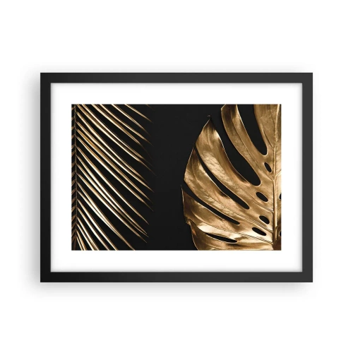 Poster in einem schwarzem Rahmen - Anders und genauso teuer - 40x30 cm