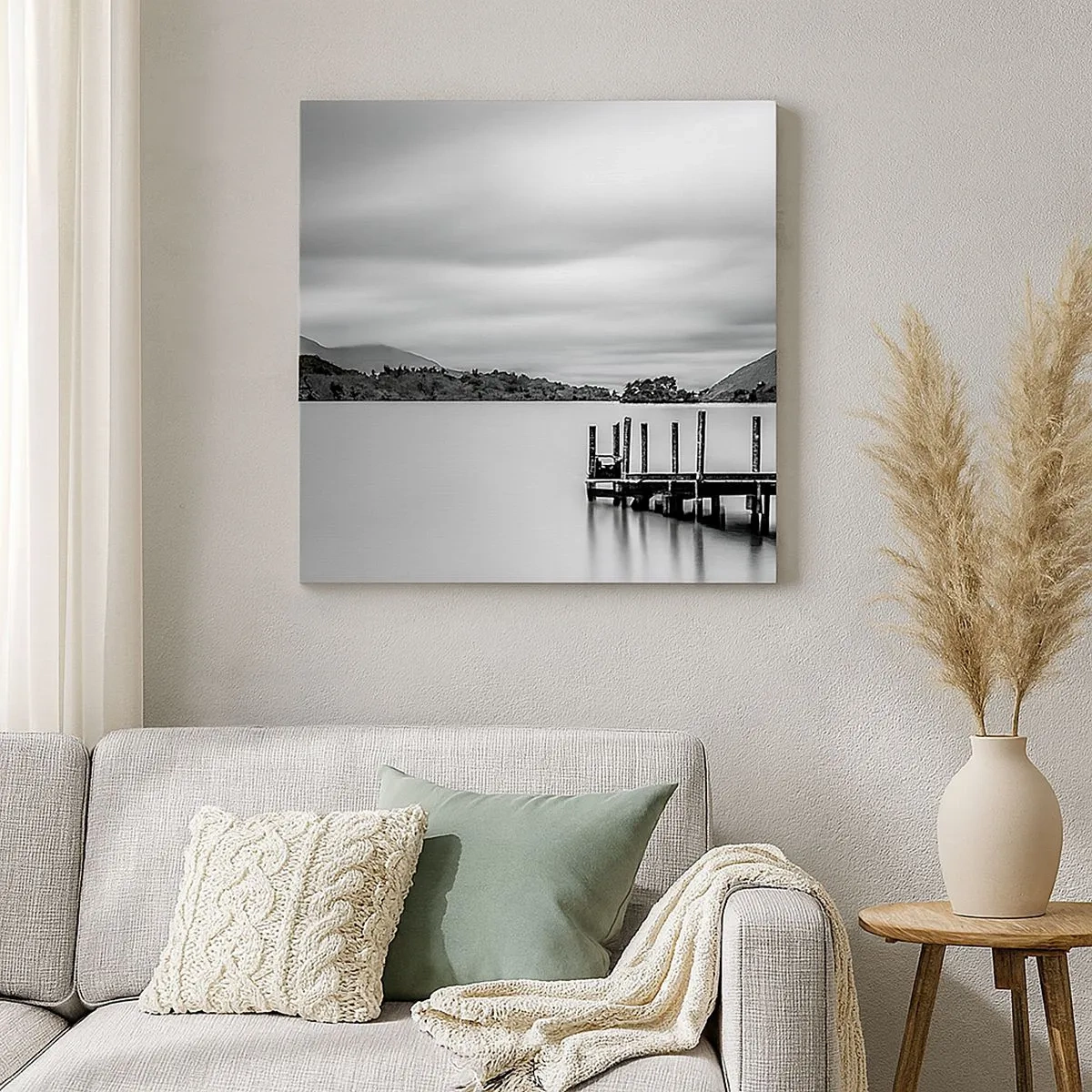 Bild auf Leinwand - Leinwandbild - Milde und Kraft - 30x30 cm