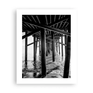 Poster - Strandversteck - 40x50 cm