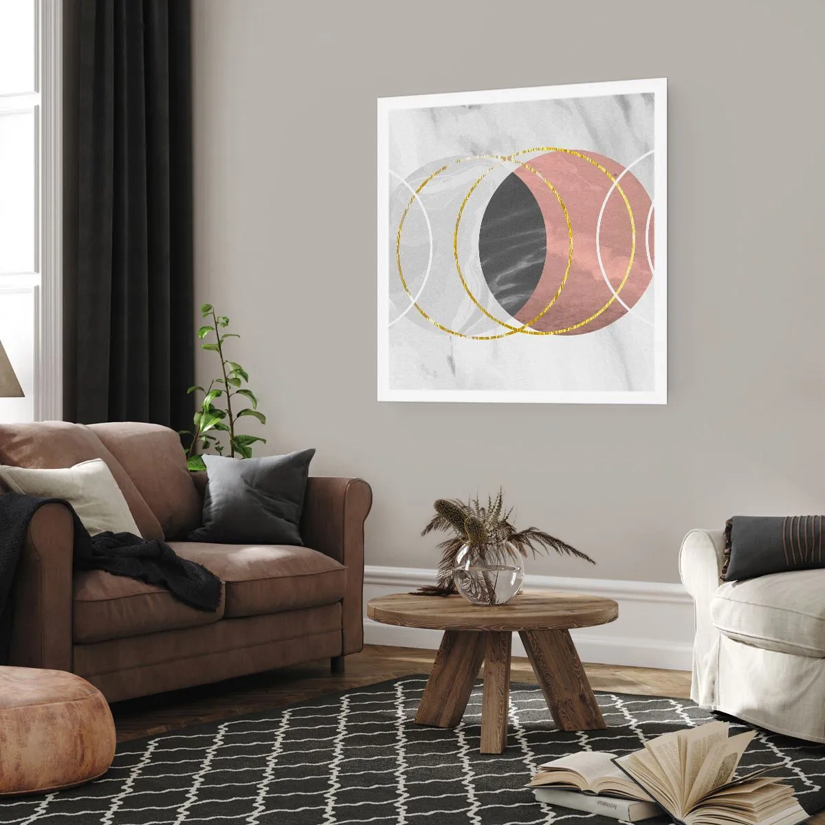 Poster - Musik der Sphären - 60x60 cm
