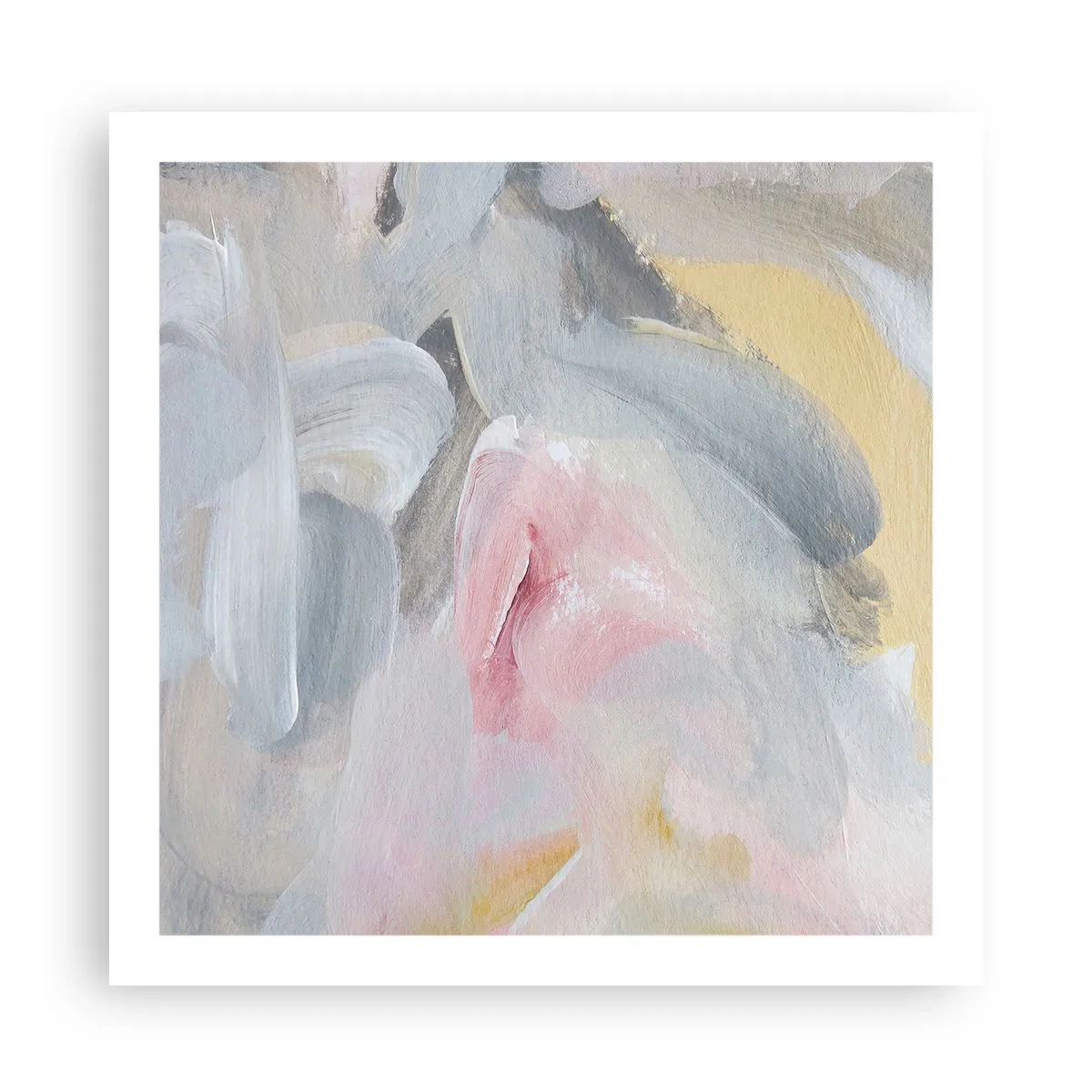 Poster - In einer Pastellwelt - 60x60 cm