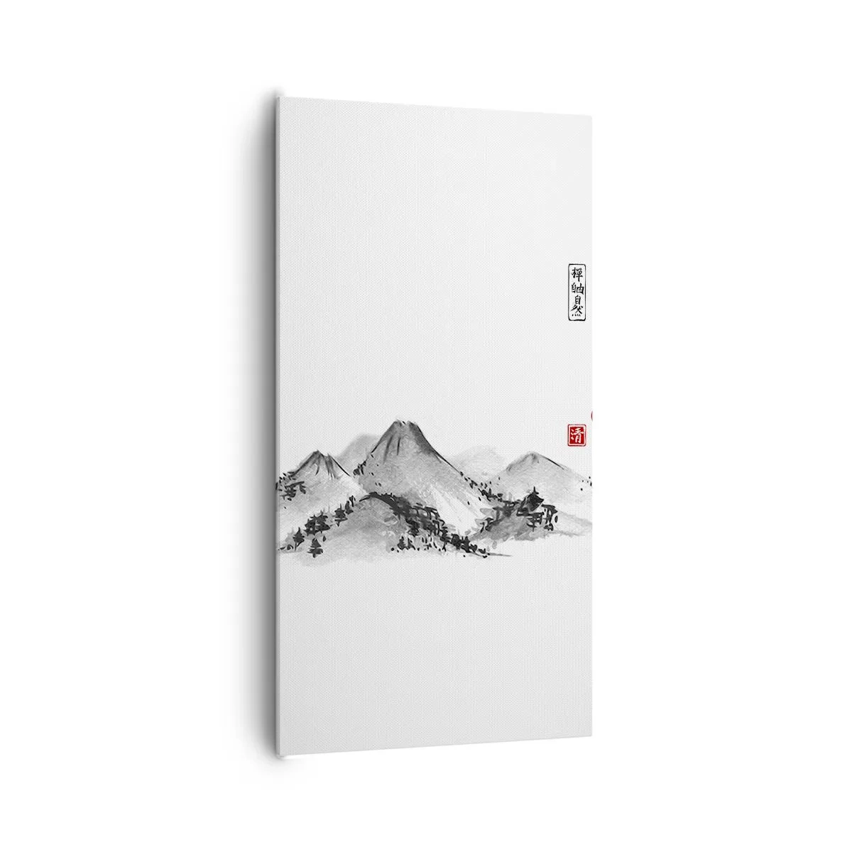 Bild auf Leinwand - Leinwandbild - Unendliche Fernen - 65x120 cm