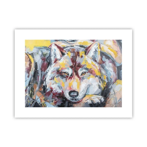 Poster - Seelenfrieden unter den Lieben - 40x30 cm