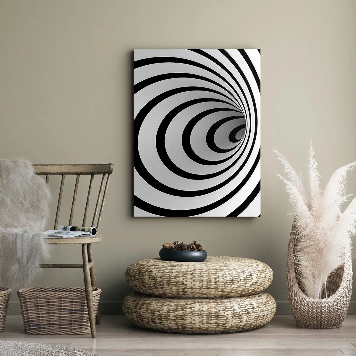 Bild auf Leinwand - Leinwandbild - Sie können dem auch nicht widerstehen? - 45x80 cm