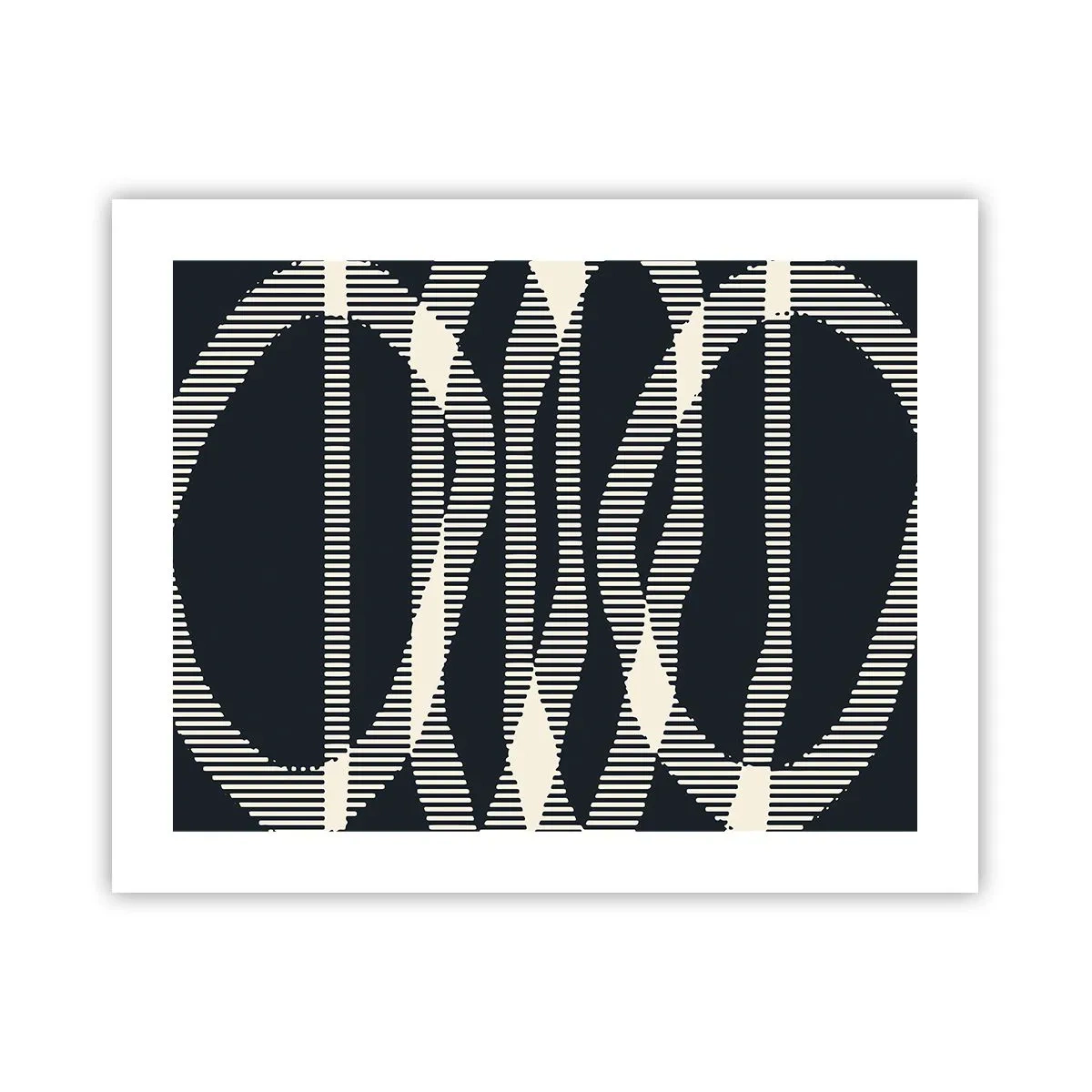 Poster - Ein Versuch, die Dunkelheit zu durchbrechen - 50x40 cm
