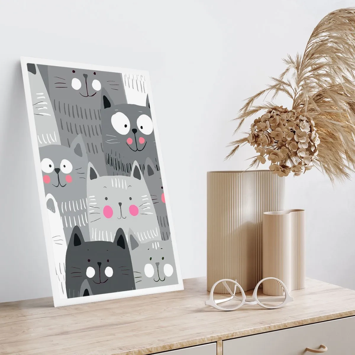 Poster - Katzenwelt - 70x100 cm