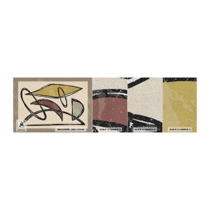 Fototapeten Muster Premium Canvas - Vertikale und Horizontale - Modern, Abstraktion, Stück - 100x30 cm