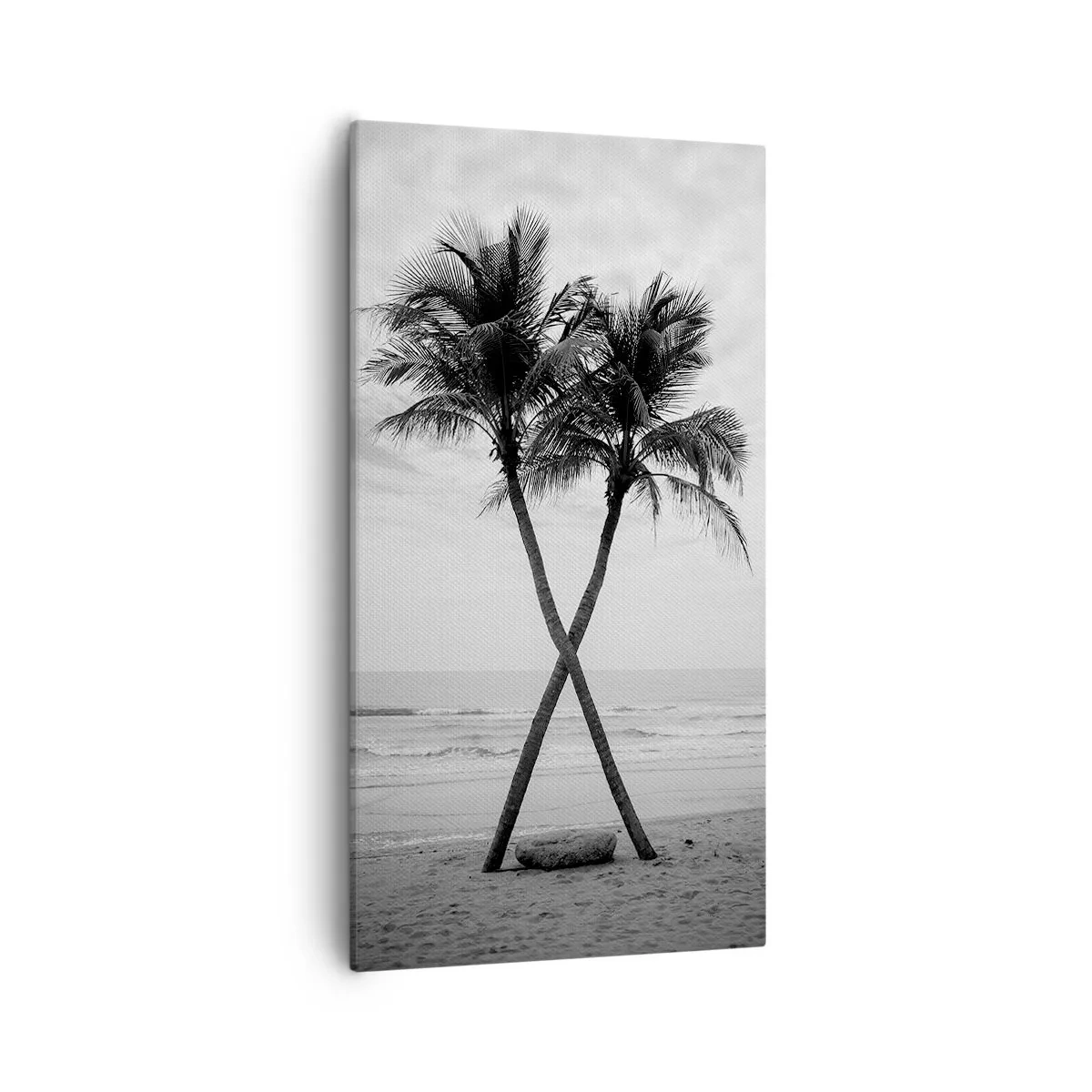 Bild auf Leinwand - Leinwandbild - Sie spürte eine Präsenz - 55x100 cm