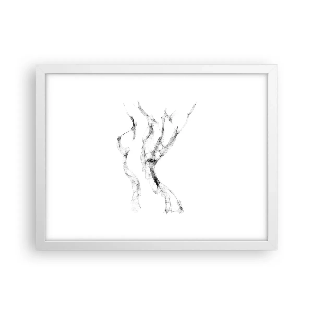 Poster in einem weißen Rahmen - Schön und stark - 40x30 cm