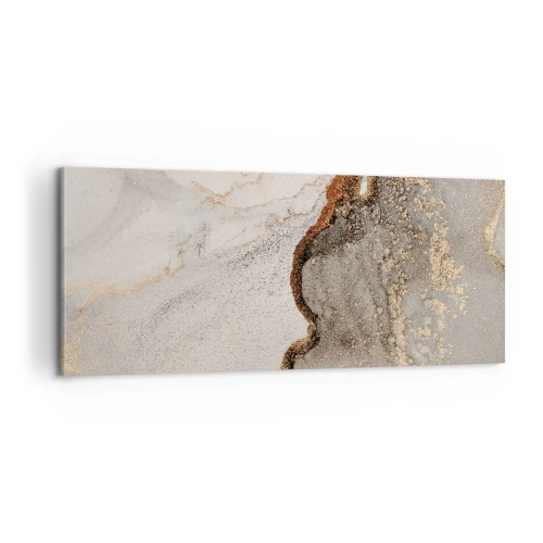 Bild auf Leinwand - Leinwandbild - An der Grenze der Farben - 100x40 cm