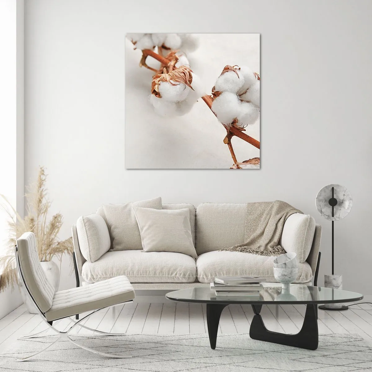 Glasbild - Bild auf glas - Nur umarmen - 70x70 cm