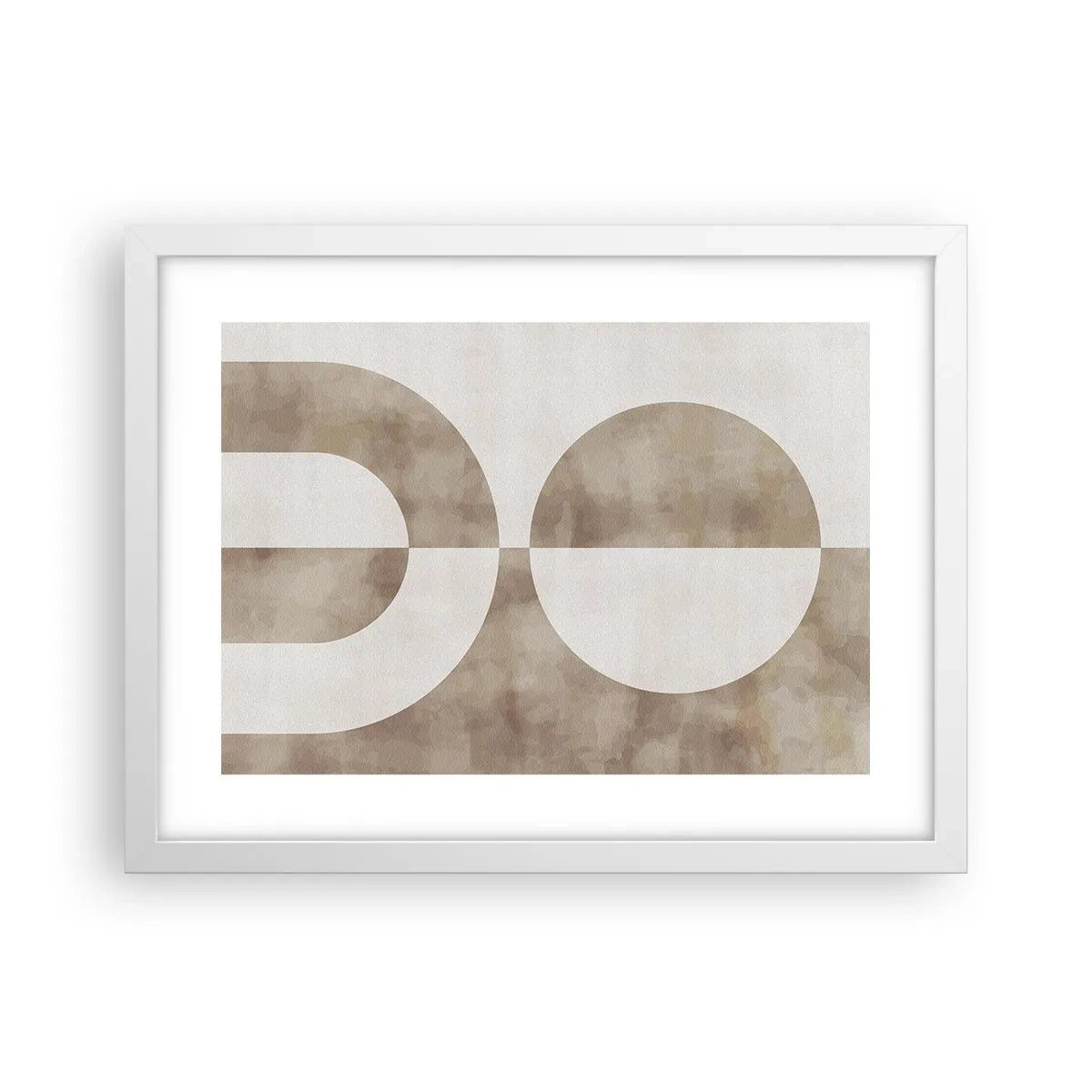 Poster in einem weißen Rahmen - Ähnlichkeiten und Unterschiede - 40x30 cm