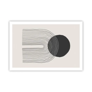Poster - Zittern und Vertrauen - 91x61 cm