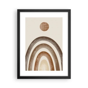 Poster in einem schwarzem Rahmen - In einer weit entfernten Galaxie - 30x40 cm