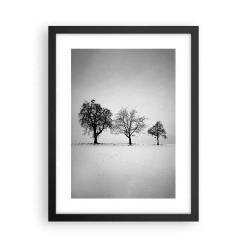 Poster in einem schwarzem Rahmen - Wovon träumen sie? - 30x40 cm