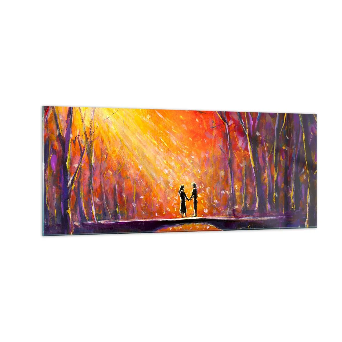 Glasbild - Bild auf glas - Der Himmel liebt sie auch - 100x40 cm