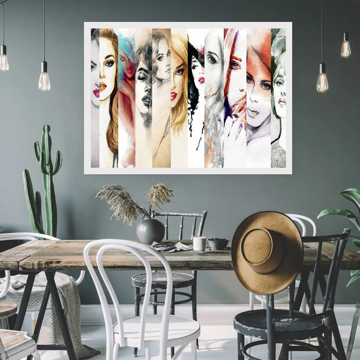 Poster - Und es ist immer DU - 40x30 cm