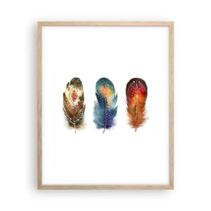 Poster in einem Rahmen aus heller Eiche - Rituale, Zeremonien, Geheimnisse - 40x50 cm