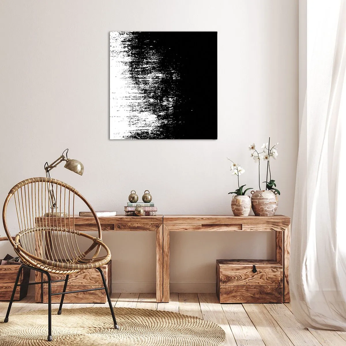 Bild auf Leinwand - Leinwandbild - Und der Gewinner ist ... - 60x60 cm