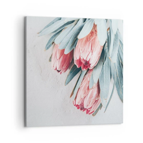 Bild auf Leinwand - Leinwandbild - Schämen sich für ihre eigene Schönheit - 50x50 cm