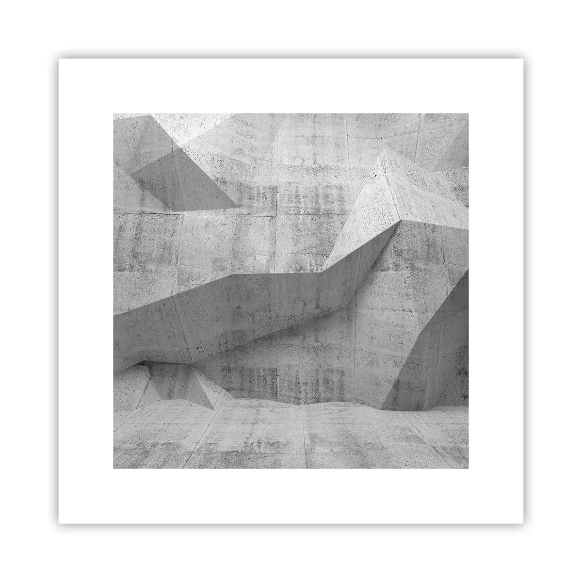 Poster - Eine echte Herausforderung - 30x30 cm