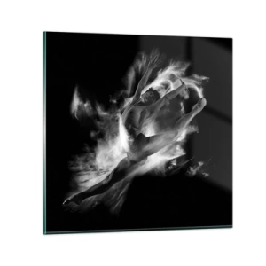 Glasbild - Bild auf glas - Im Flug hängen geblieben - 30x30 cm