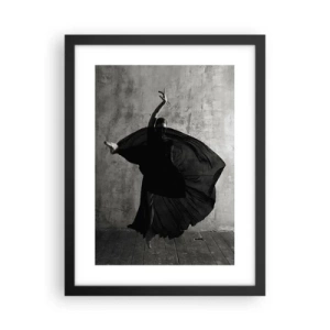 Poster in einem schwarzem Rahmen - Leidenschaftlicher Gürtel - 30x40 cm