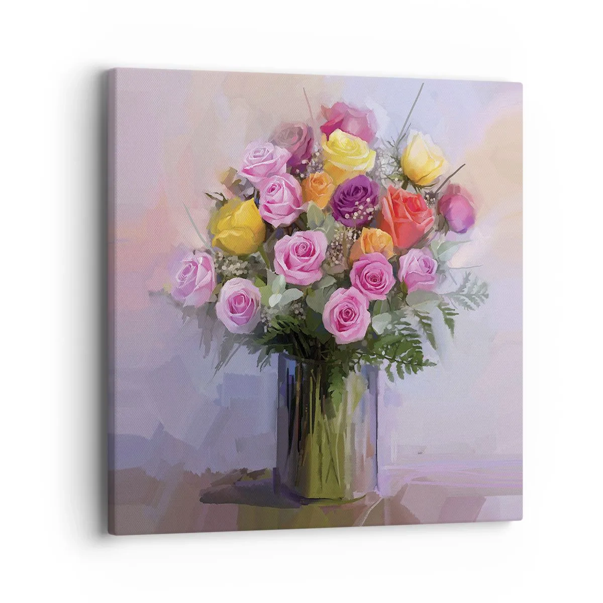 Bild auf Leinwand - Leinwandbild - Festgehaltene Schönheit - 40x40 cm