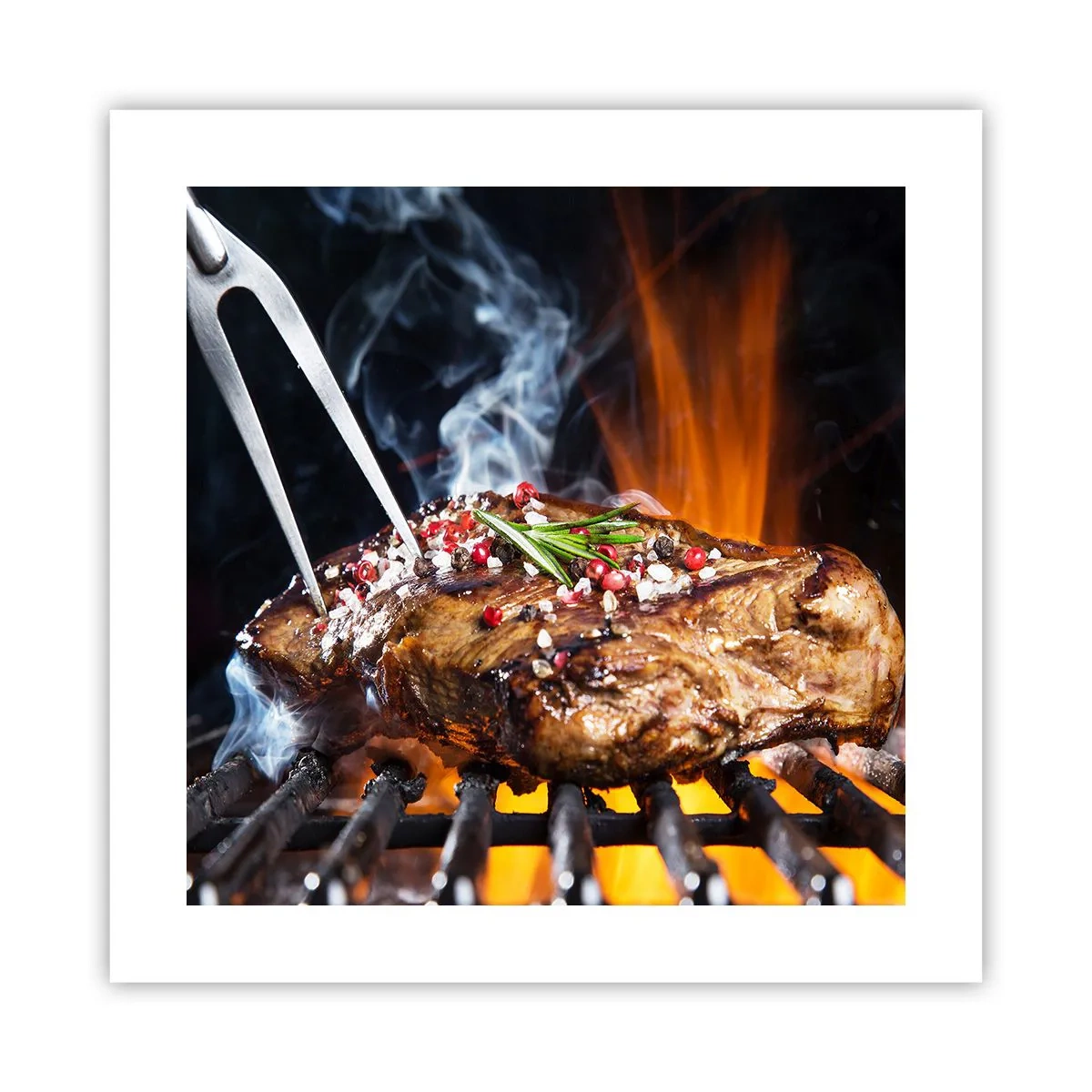 Poster - Saftig und duftend - 40x40 cm