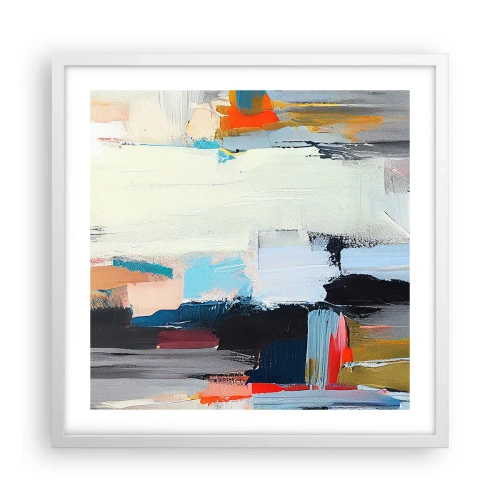 Poster in einem weißen Rahmen - Gibt es eine Methode? - 50x50 cm