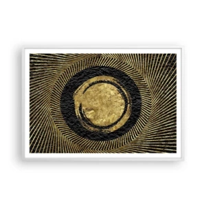 Poster in einem weißen Rahmen - Glamour-Komposition - 100x70 cm