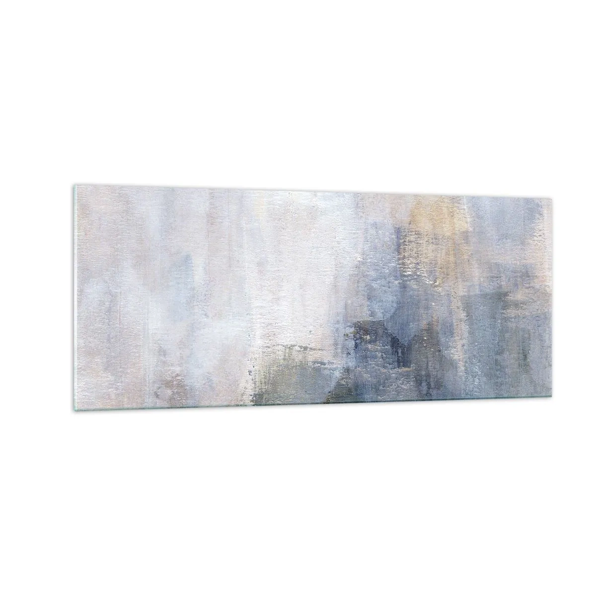 Glasbild - Bild auf glas - Farbtöne und Akkorde - 100x40 cm