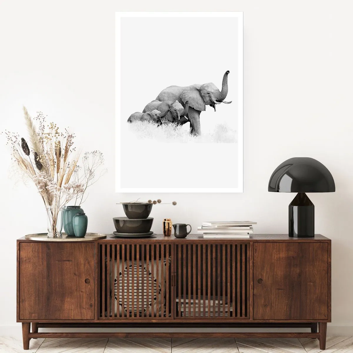 Poster - Eins zwei drei - 40x50 cm