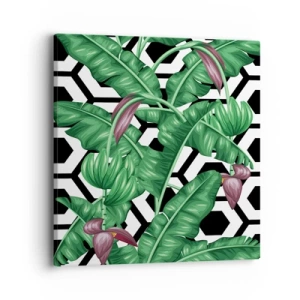 Bild auf Leinwand - Leinwandbild - Von Natur aus eine symmetrische Komposition - 40x40 cm