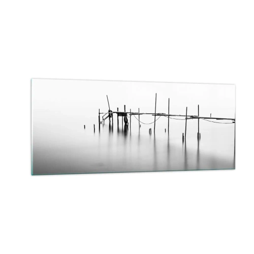 Glasbild - Bild auf glas - Was ist, wenn es keine Welt gibt? - 100x40 cm