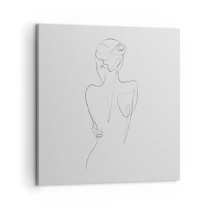 Bild auf Leinwand - Leinwandbild - Körpermusik - 60x60 cm