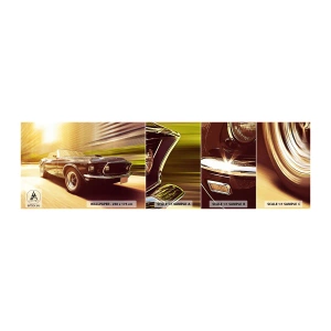 Fototapetenmuster Standard Eco - 1967 - die Legende kehrt zurück - Auto, Cabriolet, Automobil - 100x30 cm