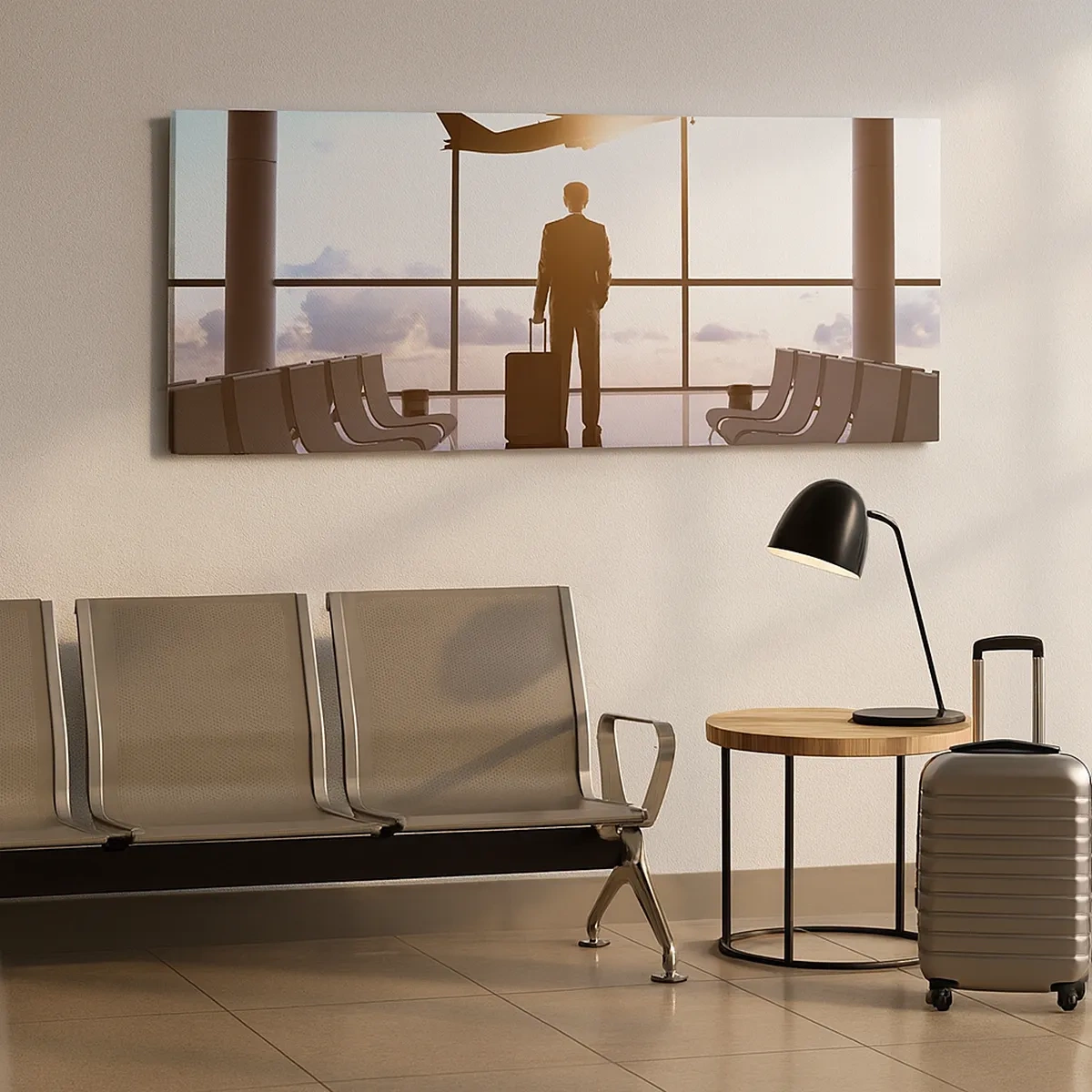 Bild auf Leinwand - Leinwandbild - Du hast Zeit, lass dir Zeit - 30x30 cm