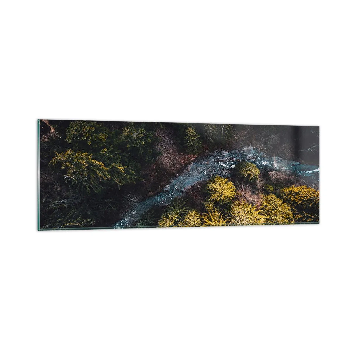 Glasbild - Bild auf glas - Schnell und immer schneller - 90x30 cm