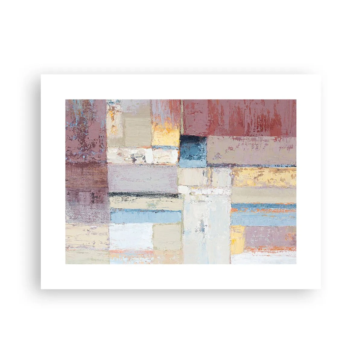 Poster - Ruhe der Geometrie - 40x30 cm