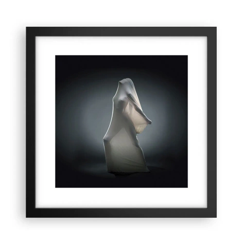 Poster in einem schwarzem Rahmen - Versteckte Wünsche - 30x30 cm